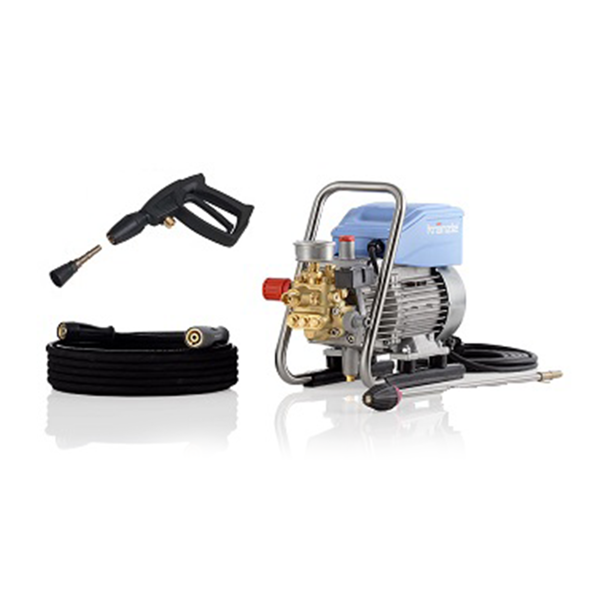 Kranzle HD 7 122 with short length Quick-Release trigger gun and short Quick-Release Stub Lance